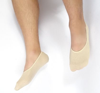 Man socks in beige colour