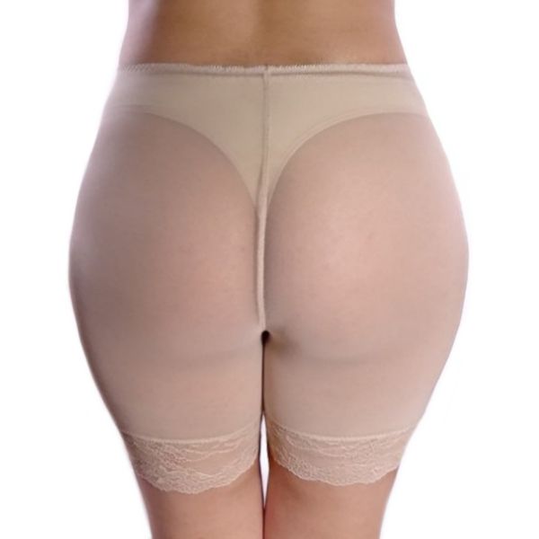 Клин против протриване на бедра от тюл и  дантела в телесен цвят New look