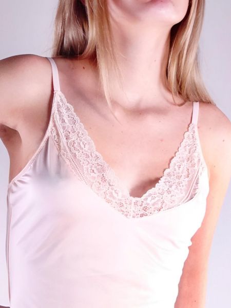 Луксозен   дамски корсаж Vanilla shine and lace